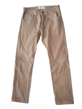 Fjallraven Greenland Canvas Jeans Tan Mens 30/31